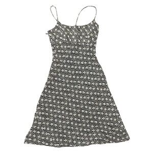 DEADSTOCK NWT Charlotte Russe Black and White Geometric Midi Dress SIZE SMALL